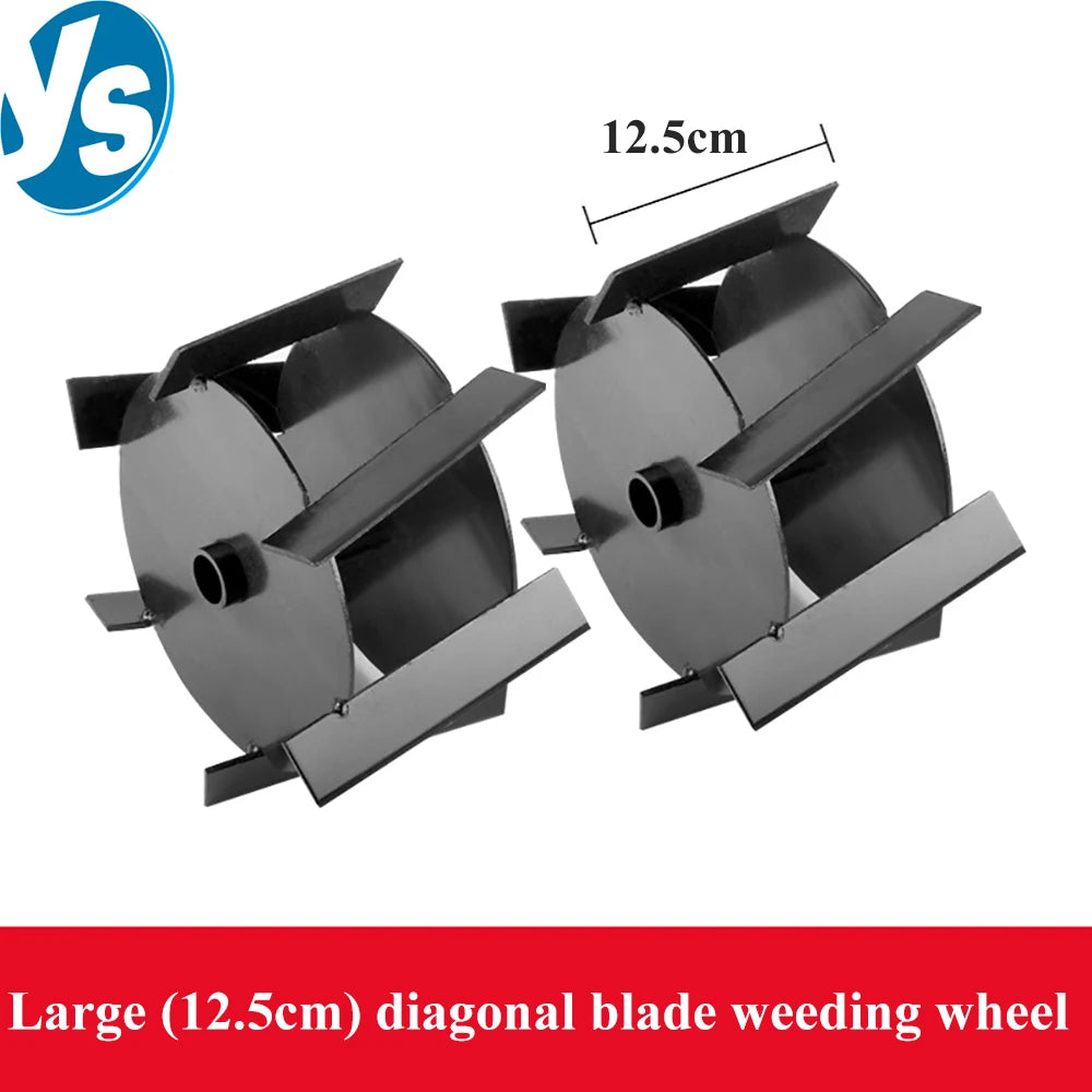 Lawn Mower Accessories Loosening Soil Digging Trenches Weeding Guide Wheel Sharp and Effortless Electric Lawn Mower