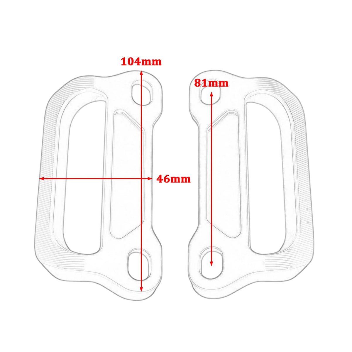 Accessories Motor For 675SR-R 675 SR-R 675SR R 675SRR CNC Tail Rear Seat Passenger Handle Grab Bars Motorcycle Part