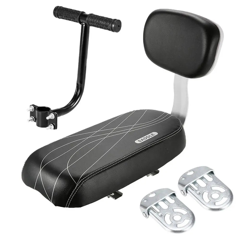 Cycle Accessories Parts Bicicleta Bicycle Rear Seat Saddle Child With Back Rest Handle Armrest Footrest Pedal