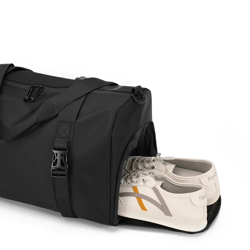 Large-Capacity Sports Bag, Unisex Gym Bag, Wet and Dry Separation Swimming Bag, Short-Distance Business Trip Portable Travel Bag, Sports Shoe Storage Bag, Multi-Purpose Luggage Bag