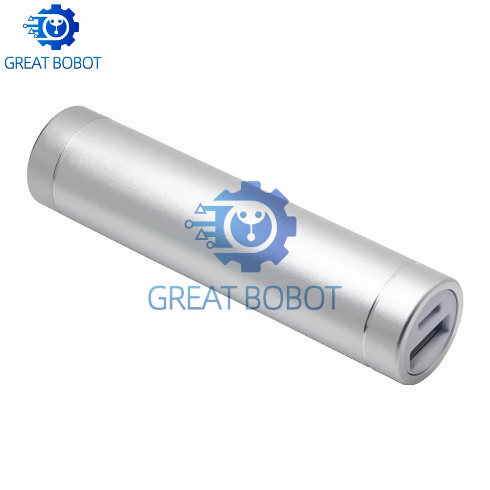 Metal Power Bank DIY Kit-No Welding Required! Includes Storage Case,1X 18650 Battery,5V1A USB External Charger for Smart Phones