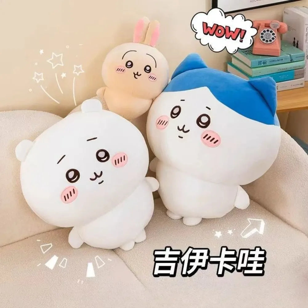 Usagi Plush Toy Chiikawa Kawaii Stuffed Animal Pillow Cushion Gift for Fans Super Cute Soft Doll