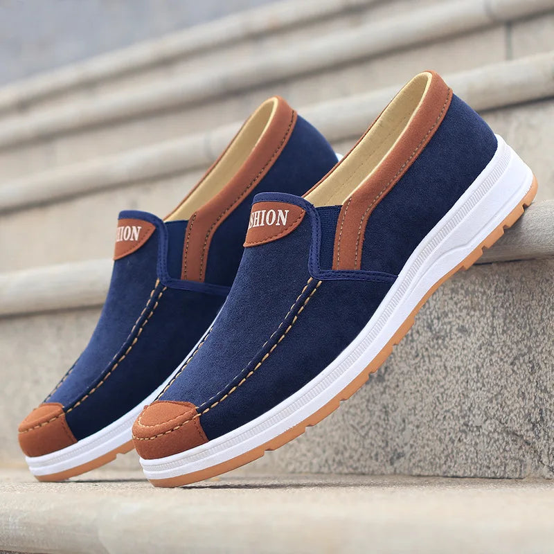 Men's Casual Sneakers Summer Breathable Canvas Lightweight Soft Sole Affordable Free Shipping Shoes