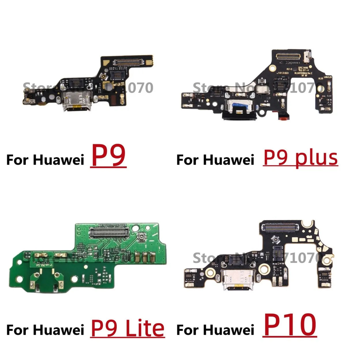 Charging Port Board For Huawei P40 P50 P9 P10 P20 P30 Lite Pro Plus USB Charger Dock Connector Motherboard Ribbon Flex Cable