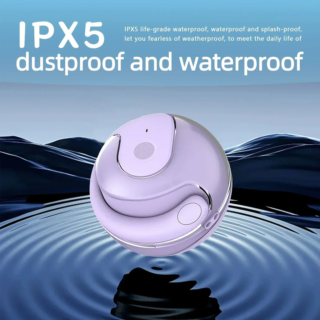 Wireless Headphones Bluetooth Headset with Mics HiFi Stereo Sound Earphones Smart Touch Sports Earbuds for phones