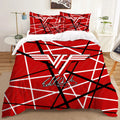 New Singer Eddie Van Halen Bed Sheet Set Bedding Set Single Twin Full Queen King Size Bed Set Adult Kid Bedroom Duvet Cover Sets