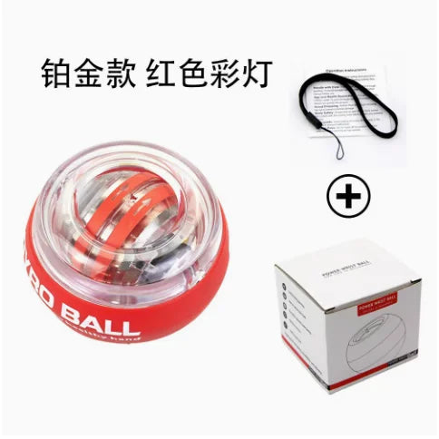 Automatic‑Start Wrist Gyro Ball, Wrist Arm Power Trainer Gyroscopic Exercise Device for Forearm Strength Home Fitness Workout