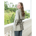 I BELIEVE YOU Trench for Women French British Long Windbreaker Coat Autumn New 2024 Straight Trendy Elegant Jackets CFY245598A