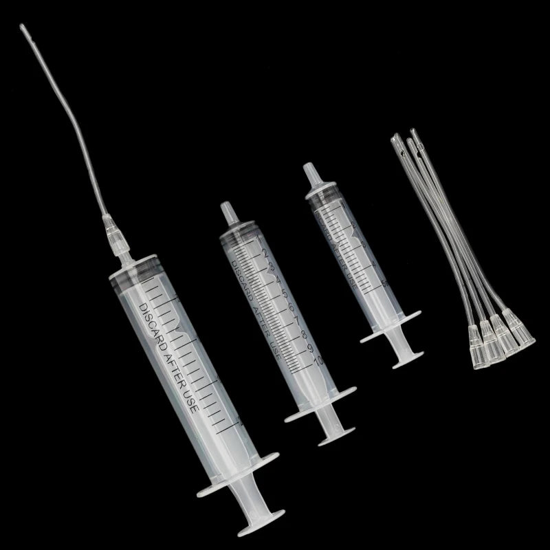 Pet Feeder Generic Bird Feeding Hose Rat Cat Dog Pigeon Parrot Chick Feeding Syringe with Water Needle Tube Plastic Supplies 5pc