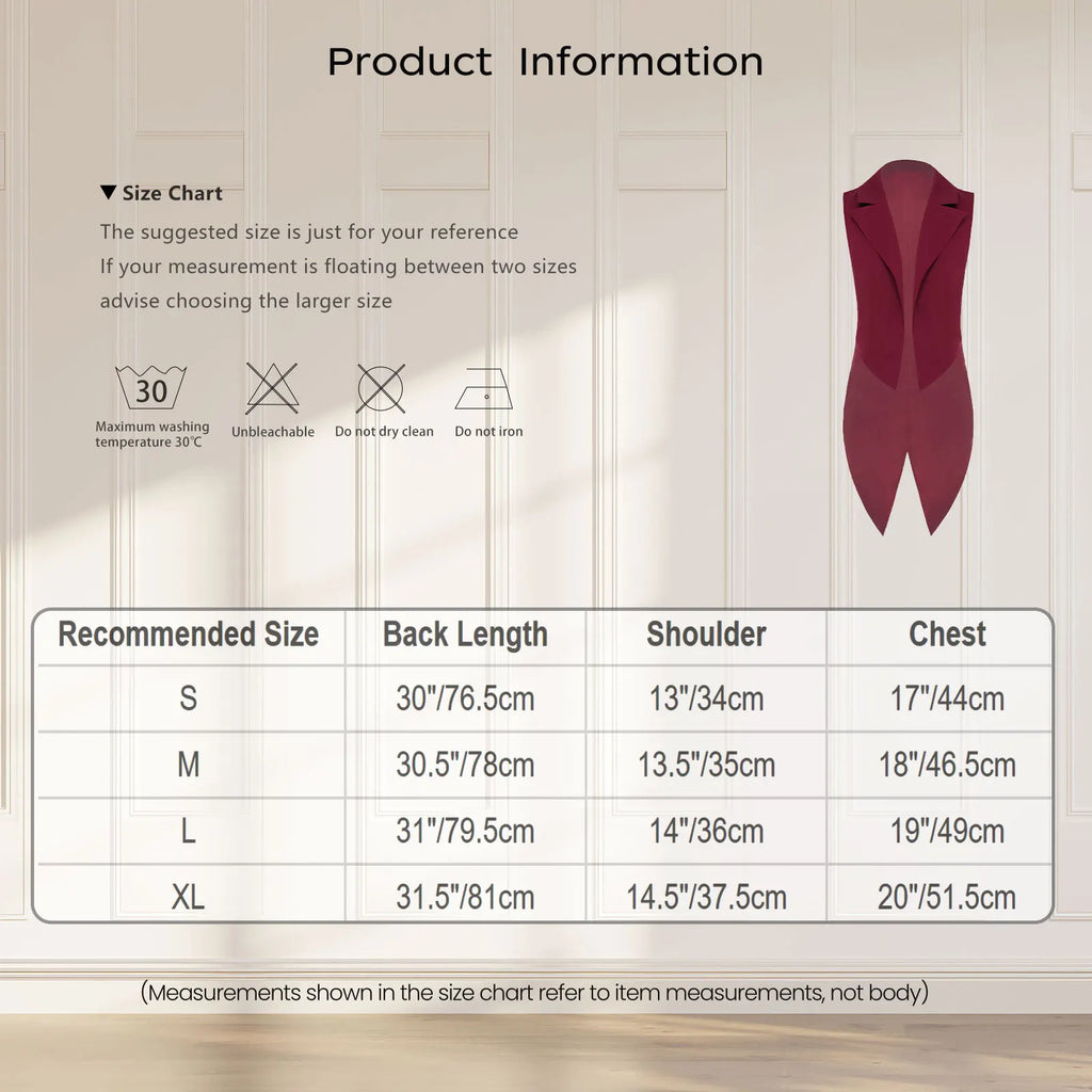 Tailcoat for Women Nightclub Waitress Costume Swallowtail Lady Formal Suits Vest Tuxedo Waistcoat Fashion Jazz Dance Costume