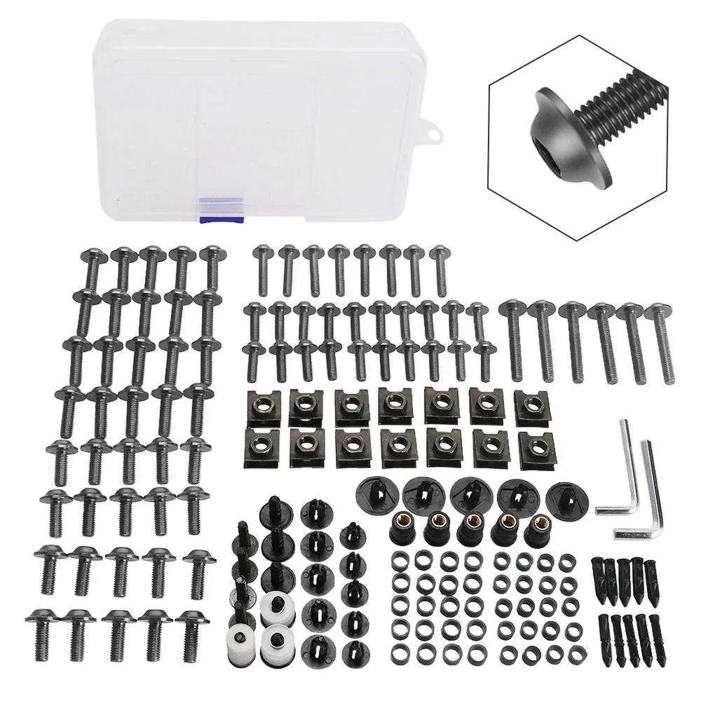 Motorcycle Accessories Fairing Bolts Kit Body Screw Clips Nut For Honda XLV 600 650 700 TRANSALP XL600V XL650V XL700V NC700 S/X