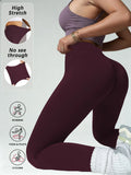 Women'S Super Soft Leggings,High Stretchy No See Through  Pants，for Casual Attire, All-Season