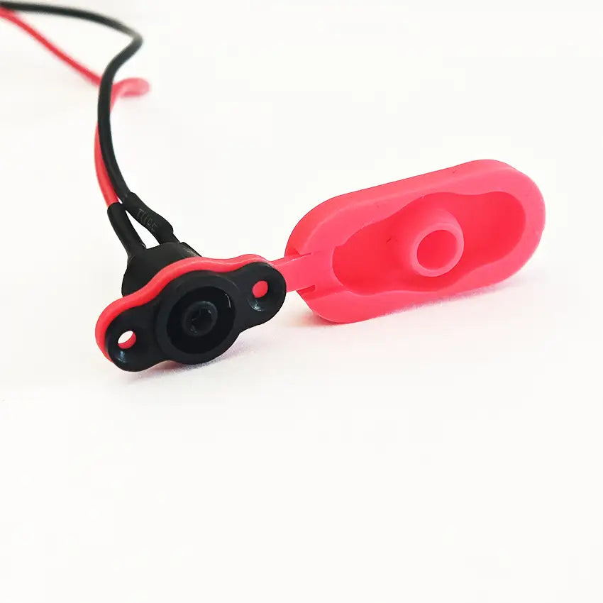 Charging Hole Including Waterproof Cover with Charging Cable Charging Port For Xiaomi Mijia M365 Electric Scooter Accessorie