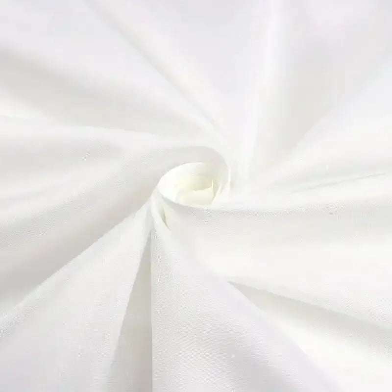 banner de telón de fondo para fotos de calabaza de Halloween de algodón blanco y suave, con textura uniforme y un brillo sutil.