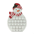 Christmas Advent Calendar, Wooden 24 Drawer Display for Daily Surprises, Holiday Furniture for December Homes 55KF