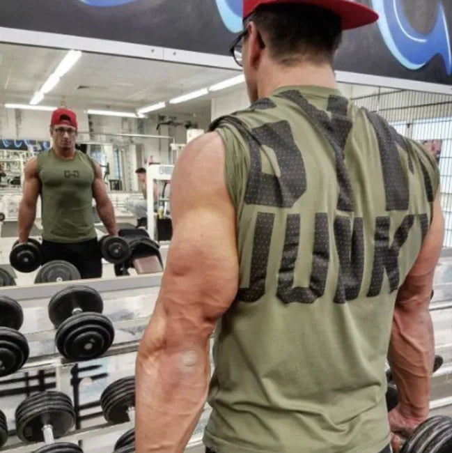 Men's Fashion T Shirt Men Tops Summer Fitness Bodybuilding Clothes Muscle Male Shirts Cotton Slim Fit Tees