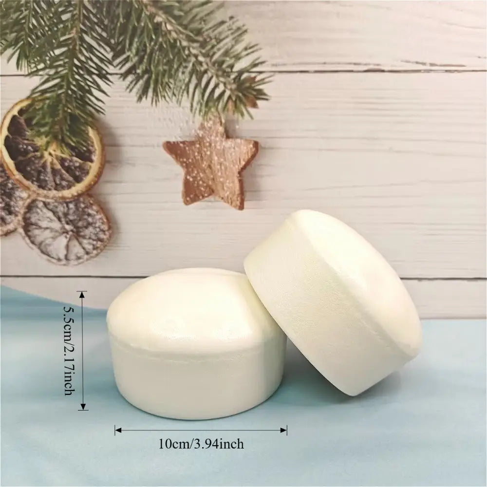 bombes de bain en silicone cylindriques représentant un gâteau au yaourt, jouet antistress souple, avec une finition mate lisse