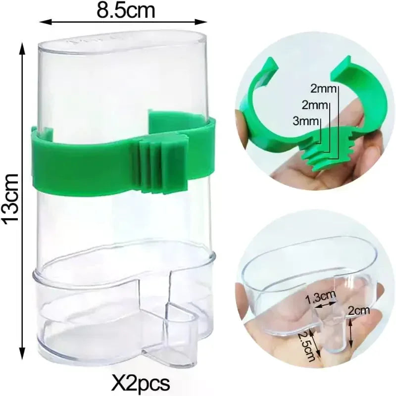 Pet Supplies: Automatic Bird Water Dispenser for Small Birds