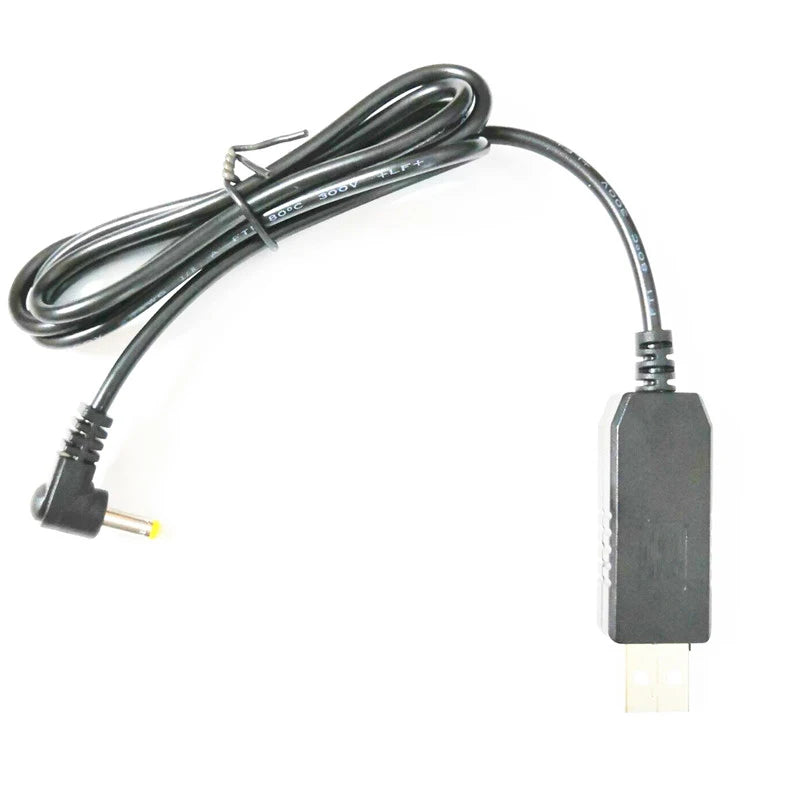 Black USB Charger Cable with Indicator Light For BaoFeng BF-UVB3 UV-X9 UV-10R UV-S9 PLUS UV-860 Batetery Radio Walkie Talkie