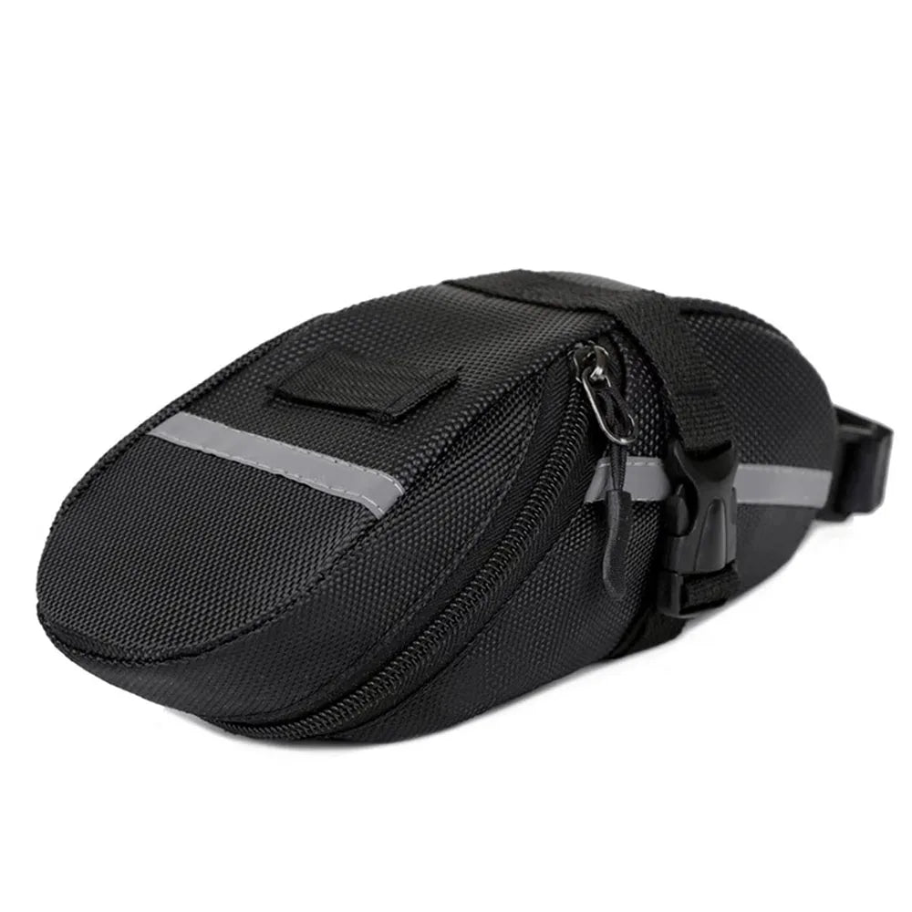 Black Bicycle WaterProof Saddle Bag Bicycle Reflective Tail Bag MTB Bike Universal Rear Bag Outdoor Bicycle Accessories