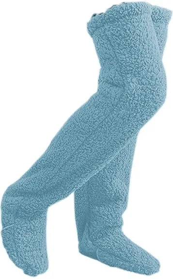 Women Teddy Bear Floor Socks Stockings Knee Protection High Socks Girls