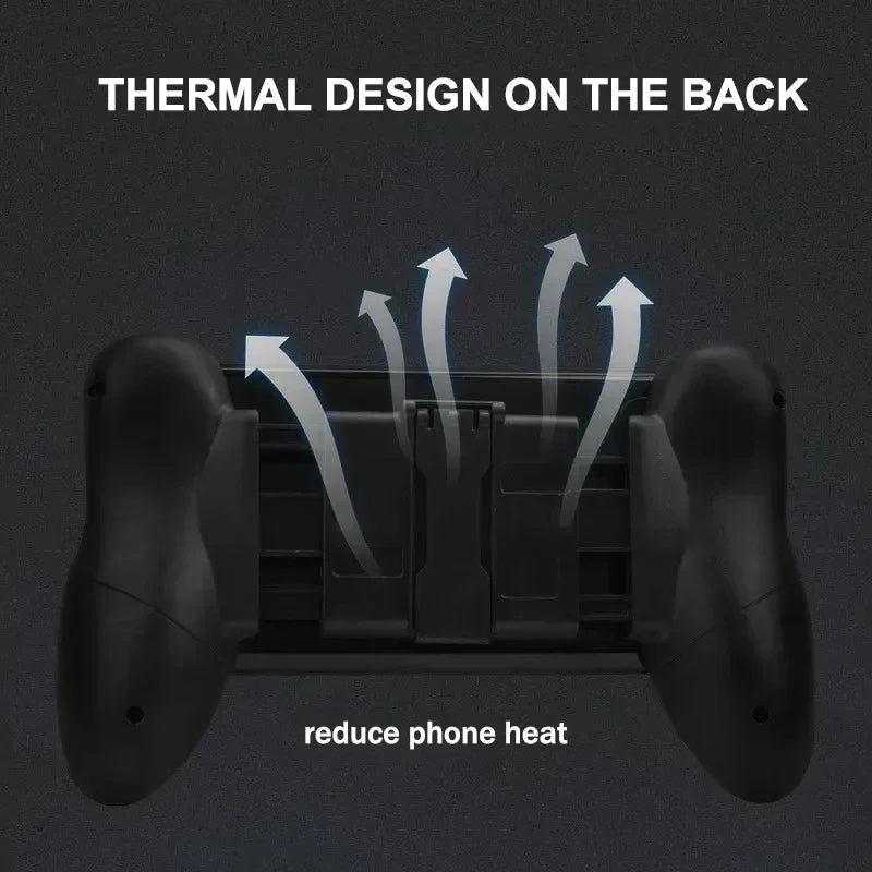W1 Mobile Phone Gamepad Joysticks for PUBG Aim Shooting Game Handle for IPhone IOS Android Gaming Accessories Phone Holder Grip