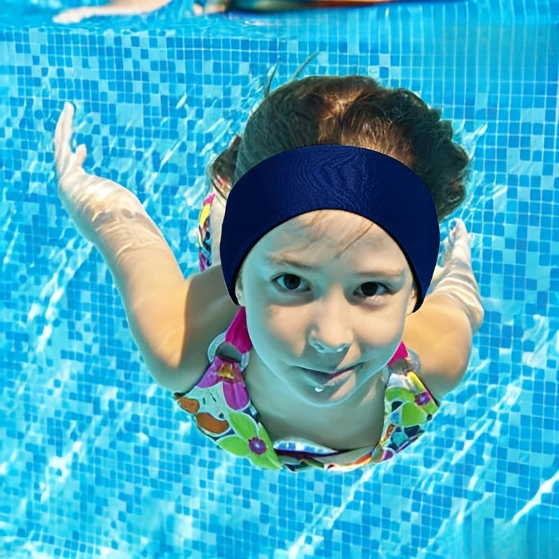 1pc Swimming Ear Protection Headgear Waterproof Diving Fabric Breathable Water Sports Ear Protection Swimming Accessories