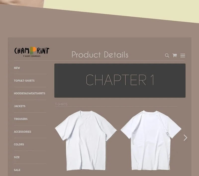 Weißes Baumwoll-T-Shirt mit Messi-Goat-Grafik, mit einfachem Rundhalsausschnitt und kurzen Ärmeln, vorne und hinten auf einer E-Commerce-Produktseite dargestellt.