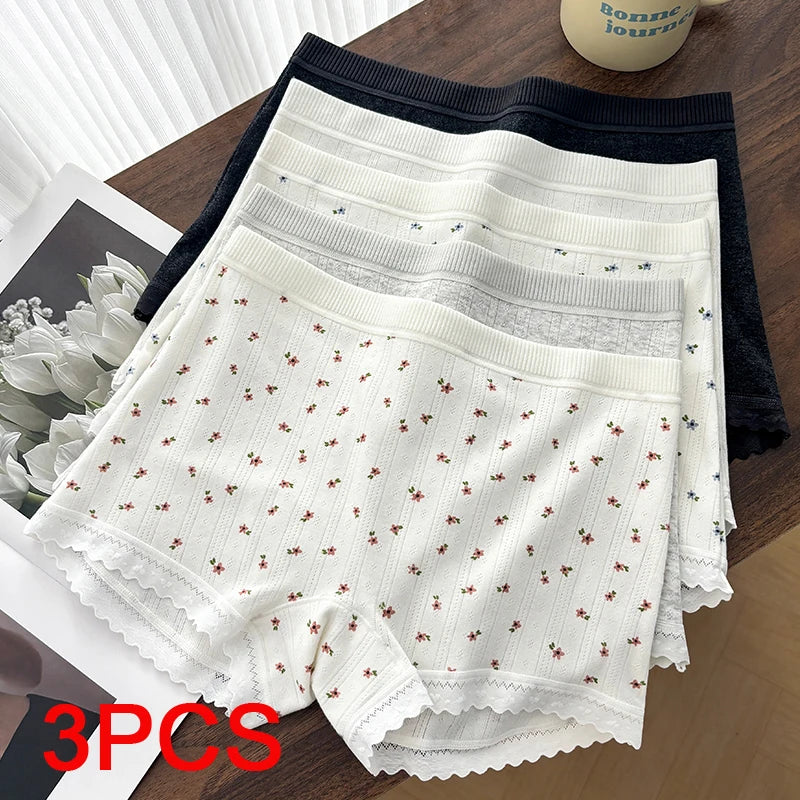 Women's Summer Shorts for a Dress Sports Fashion Female Boxer Shorts Underwear Skirt Panties Under the Safety Short Pants Trunk