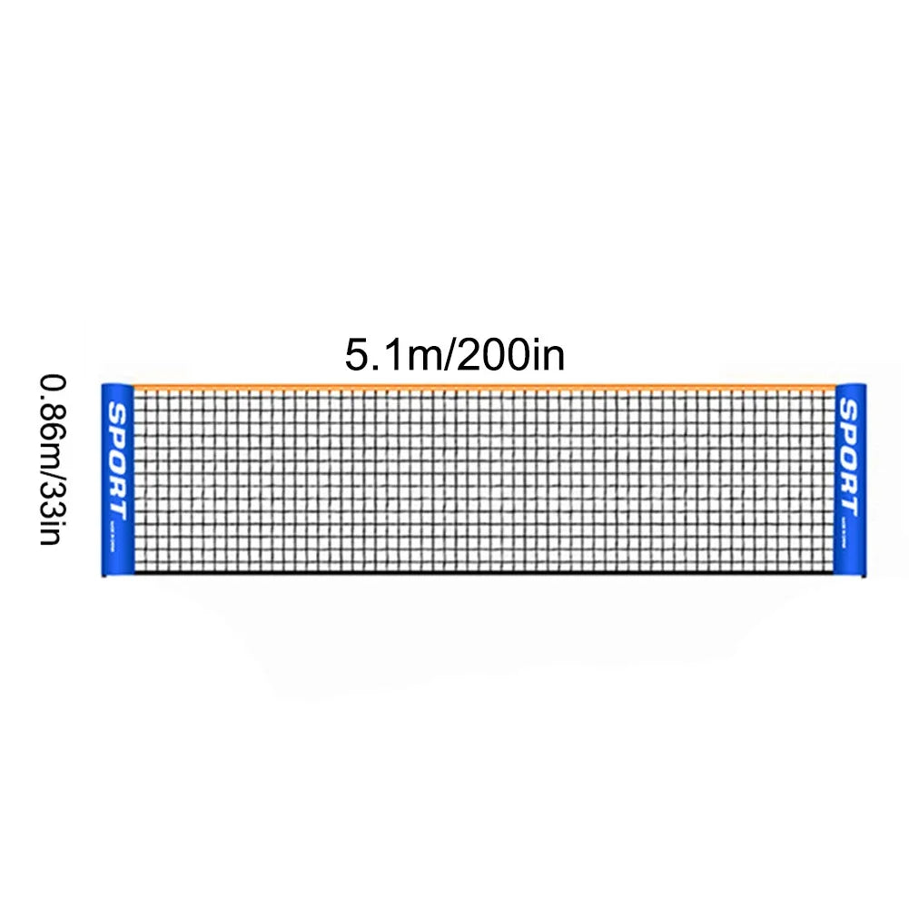 Professional Badminton Net Indoor Outdoor Standard Sports Volleyball Tennis Training Square Net Portable Sports Training Netting