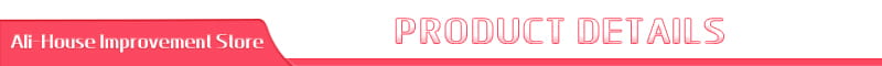 pink banner with white text displaying ali house improvement store and product details for a leather sewing tool kit designed for diy craft and repair.
