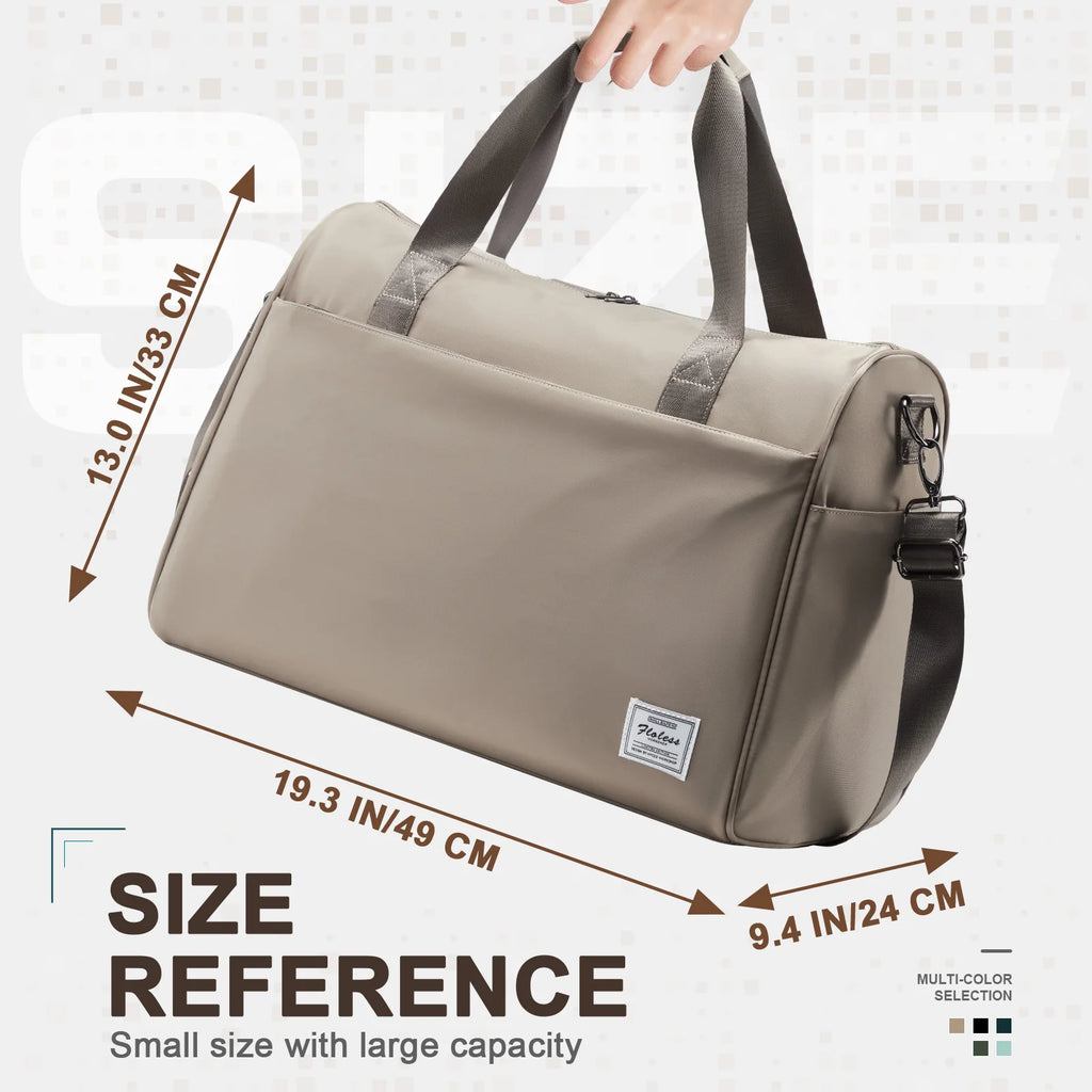 Sports Bag Gym Bag for Men Women Travel Bag with Shoes and Wet Compartments Weekend Bag Travel Duffle Bag Sports Bags Fitness