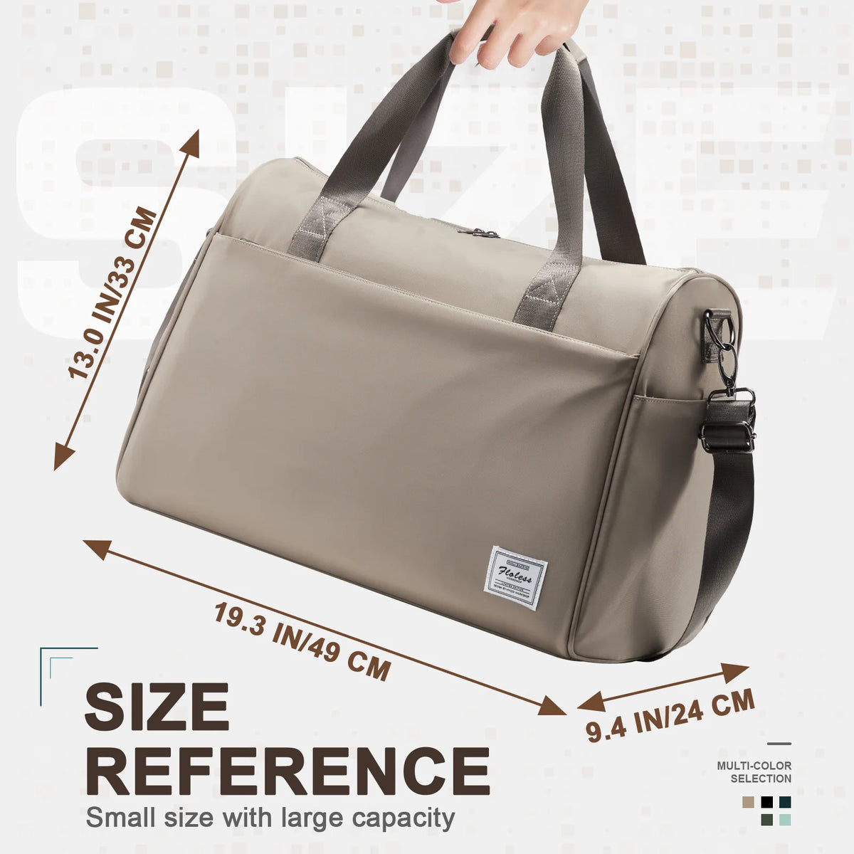 Sports Bag Gym Bag for Men Women Travel Bag with Shoes and Wet Compartments Weekend Bag Travel Duffle Bag Sports Bags Fitness