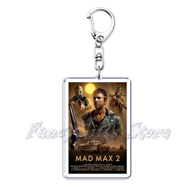 Popular Classic Movies Keychains for Accessories Bag TitanicThe Fast and Furious Pendant Key Chains Keyrings Jewelry Fans Gifts