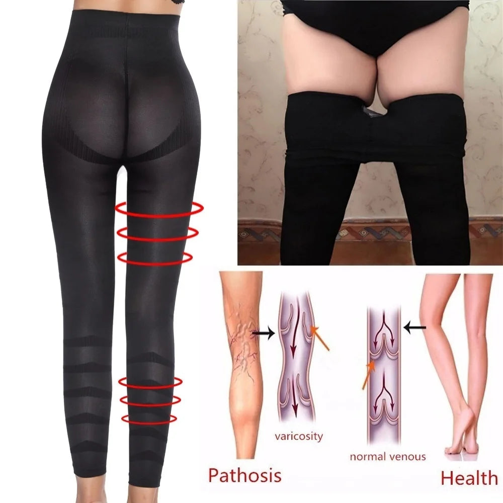 Women Legging High Waist New Leggins Tummy Control Panties Waist Trainer Slimming Pants Body Shaper Thigh Sculpting Slimmer