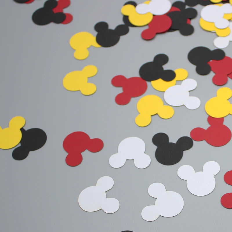 Baby shower script table confetti - Minnie Mouse confetti shower decoration, Minnie Mouse scattered confetti, Minnie Mouse baby
