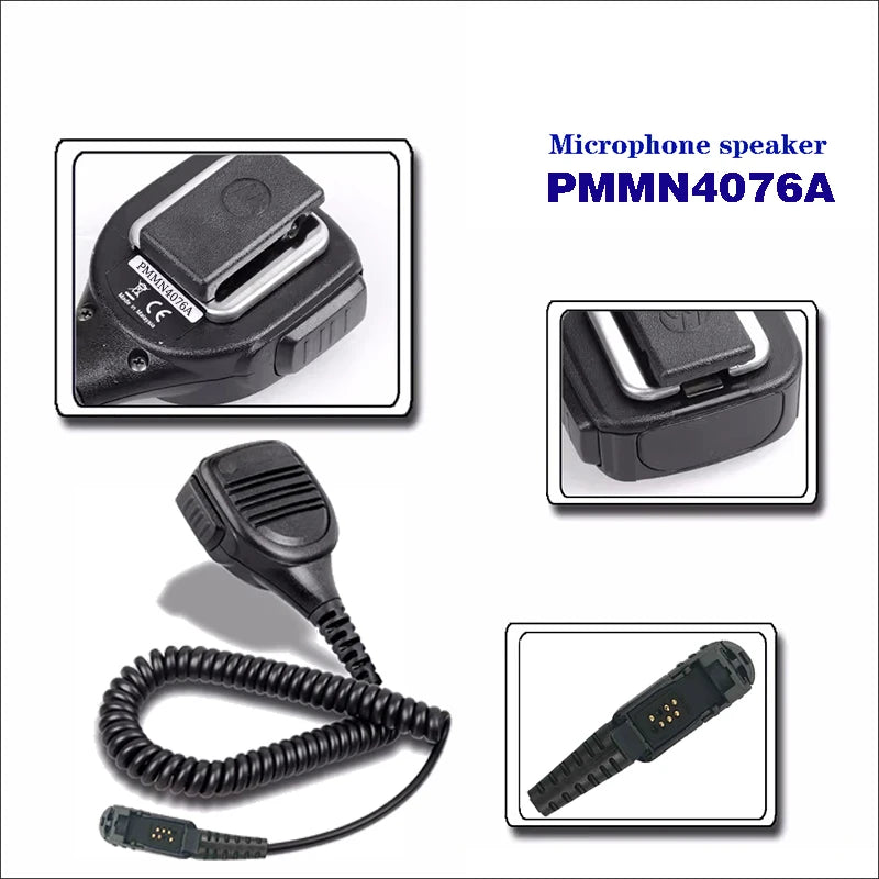 PMMN4076A accessories for walkie-talkies Microphone PPT For Motorola xirp6600i xirp6620i dp2400e dp3441e mtp3150 xpr3500e