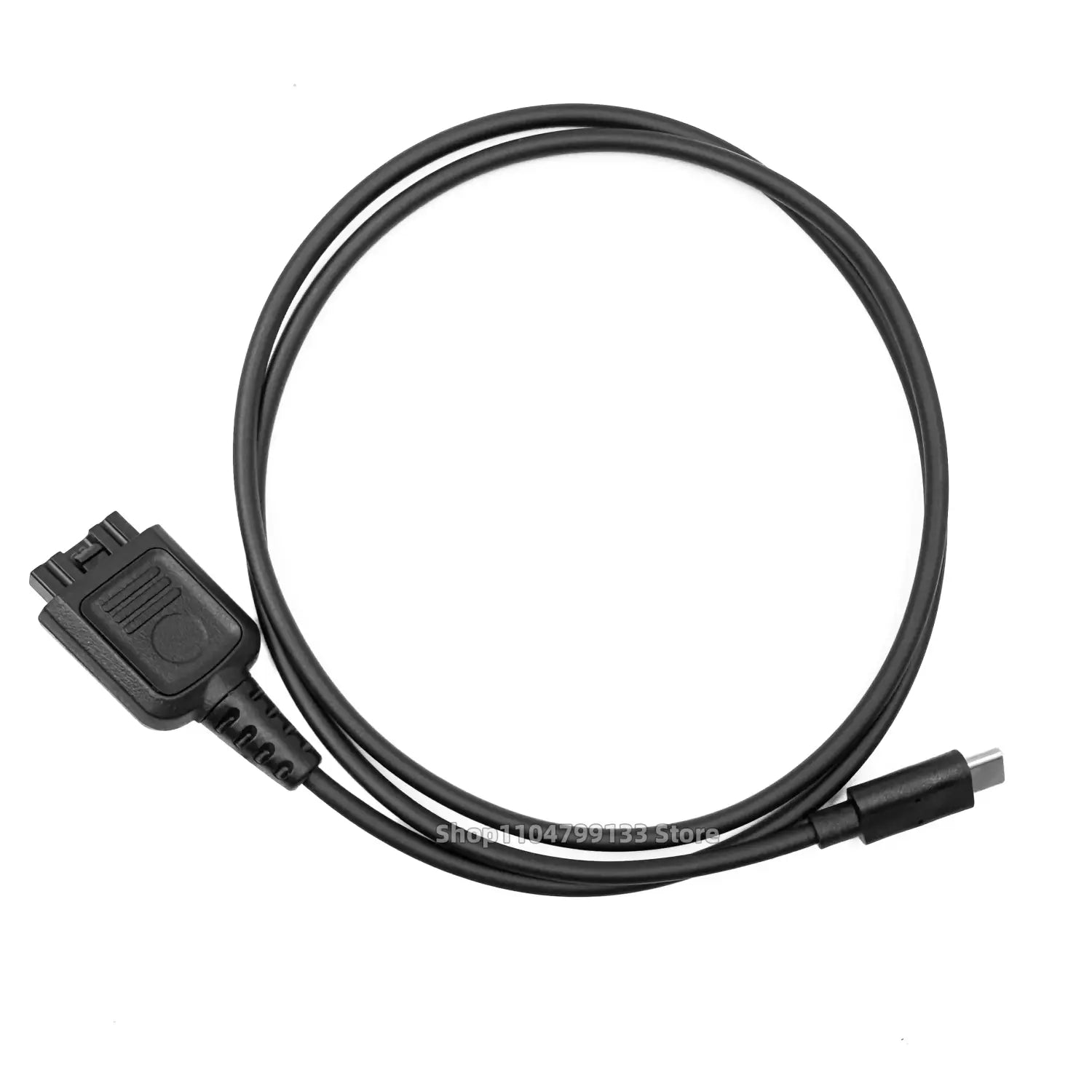 モトローラ向けウォーキートーキー充電用 黒色USB-CからOBD2ケーブル（耐久性のある素材と信頼性の高い接続）