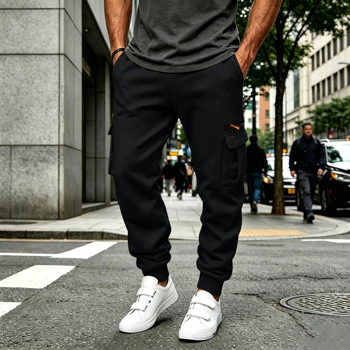 Men's Pants Weatpants Hip Hop Joggers Cargo Pants Men Casual Pants Fashion Printing Trousers Streetwear Pantalones Hombre K107
