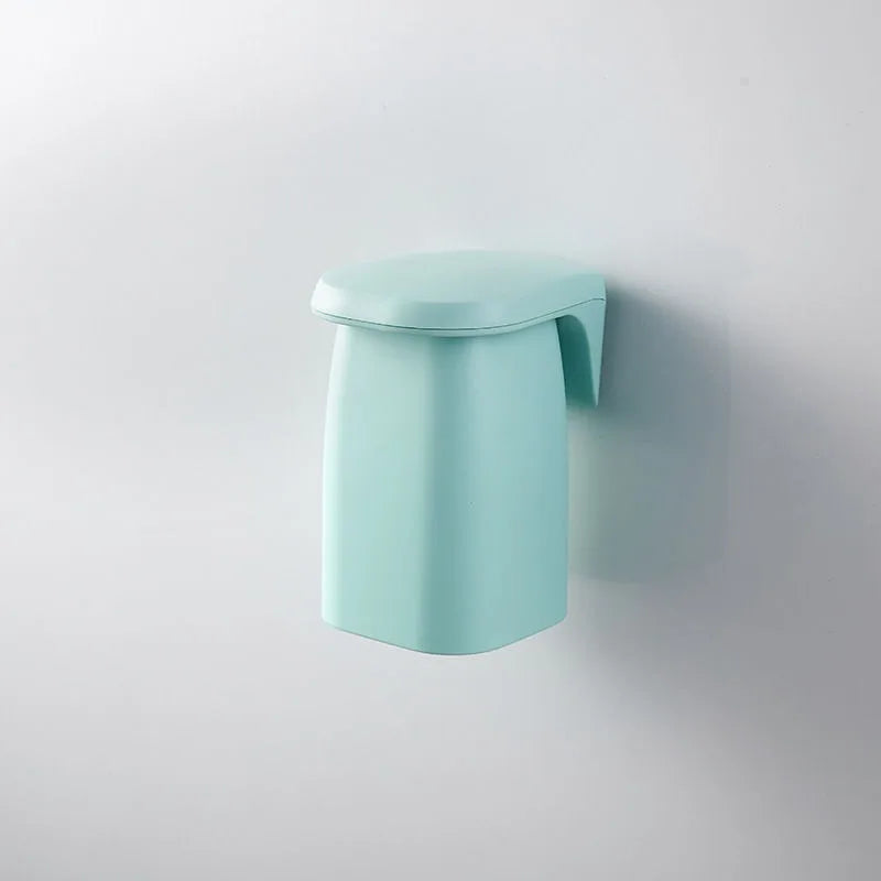 Bathroom Accessories Minimalist Magnetic Mouthwash Cup Wall Mounted Toothbrush Storage Rack Brushing Cup Washing Cup Dental Jar