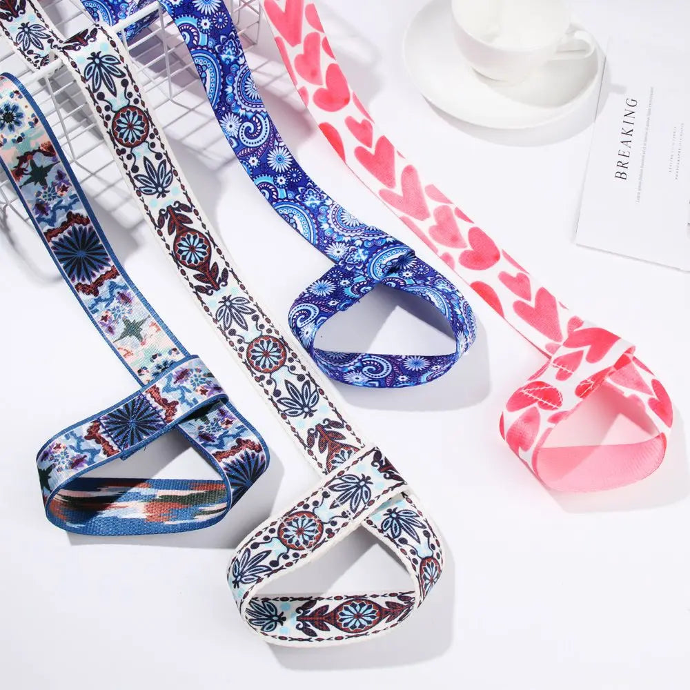 Fitness Adjustable Sports Accessories Yoga Belt Sport Sling Shoulder Yoga Mat Strap Belts Carry Straps