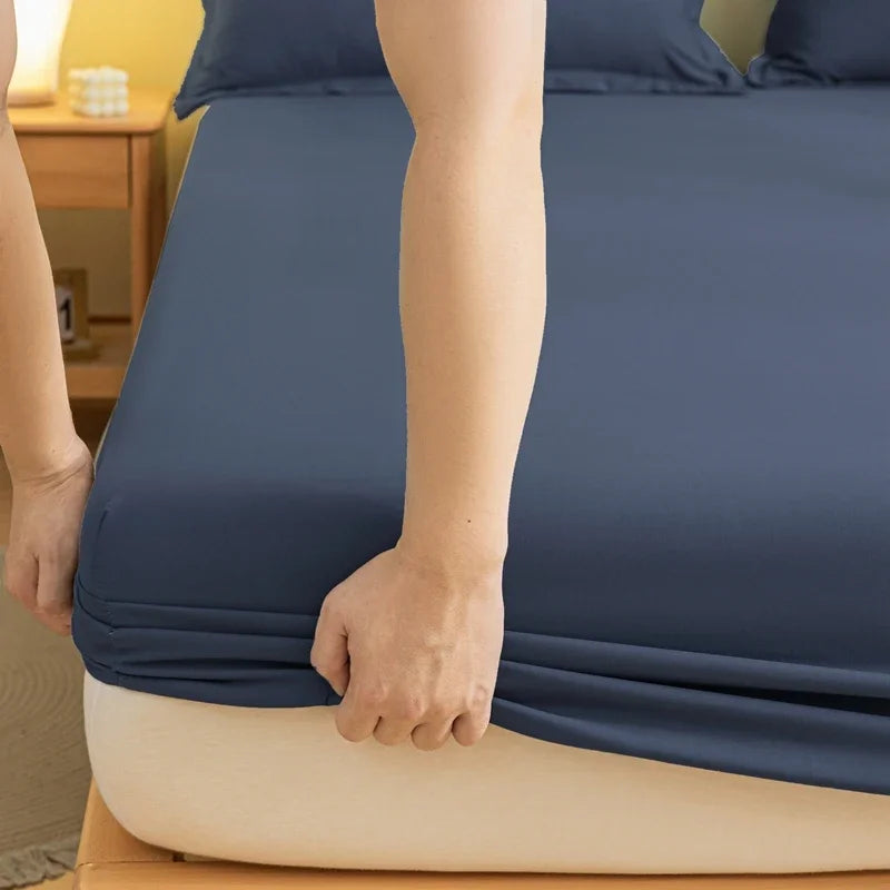 1 Piece of Solid Color Matte Bed Sheet, Solid Color Bed Cover for Bedroom, Bedding ( Excluding Pillowcases) 140/150/160/180/200