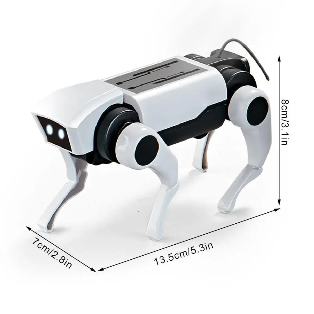 Remote Control Robot Dog Smart RC Intelligent Bionic Puppy Programmable Electronic Pet with Light Sound Toy for Kids Boys Gift