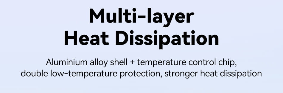 Dispositivo de disipación de calor de múltiples capas con carcasa de aleación de aluminio y chip de control de temperatura, incluido en la parte posterior de una almohadilla magnética de carga rápida inalámbrica de 15 W para iPhone.