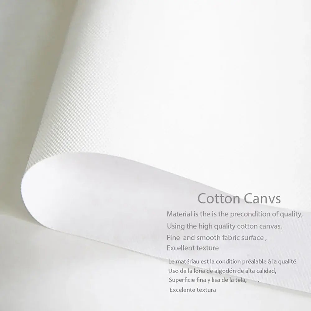 Œuvre murale en toile du circuit de Formule 1 en toile de coton blanche, avec une texture fine et lisse et un motif tissé subtil, pour la décoration de la maison dédiée au sport automobile.