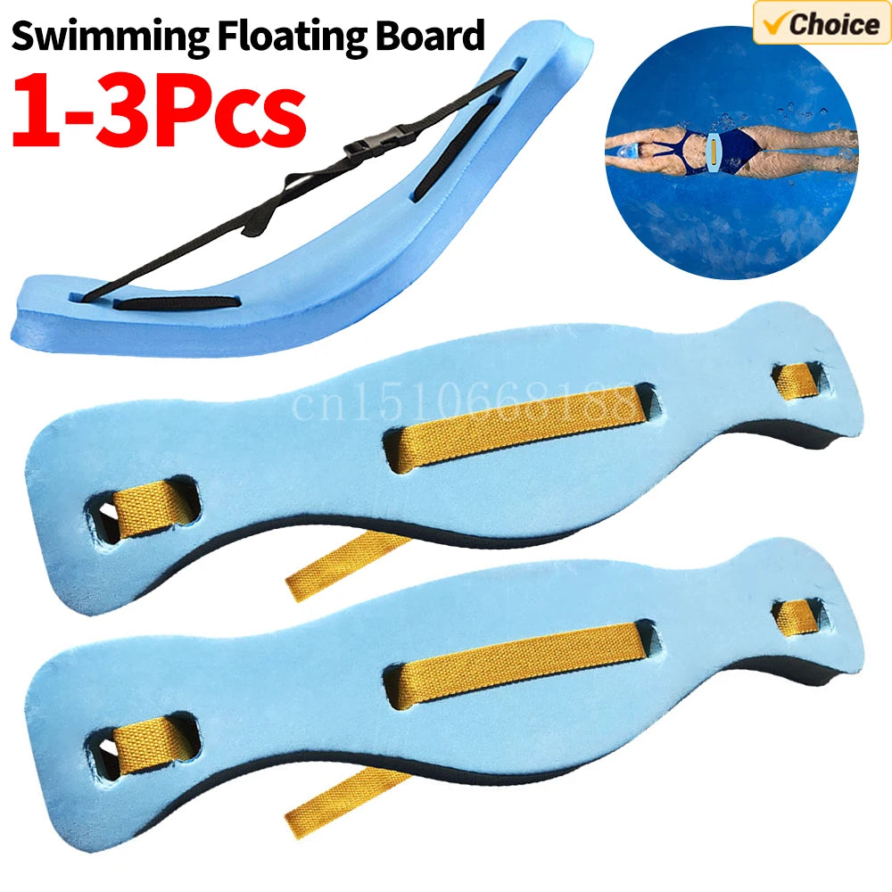 1-3Pcs Swimming Floating Belt Swim Training Aid for Beginners Adjustable Floating Safety Belt Waistband Swimming Accessories