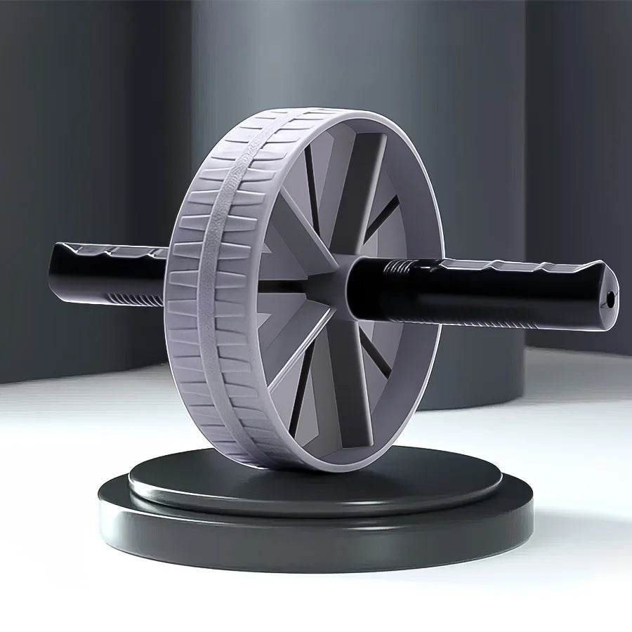 Ab Wheel Roller Core Abdominal Muscle Trainer Exercise Equipment for Home Gym Fitness Workout for Men Portable Durable Non-Slip.