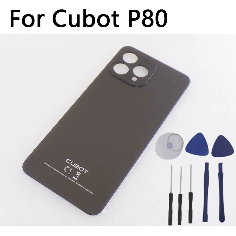 New Original Cubot P80 Battery Cover Back Case Back Housing Cell Phone Rear Cover Accessories For CUBOT P80 Smart Phone