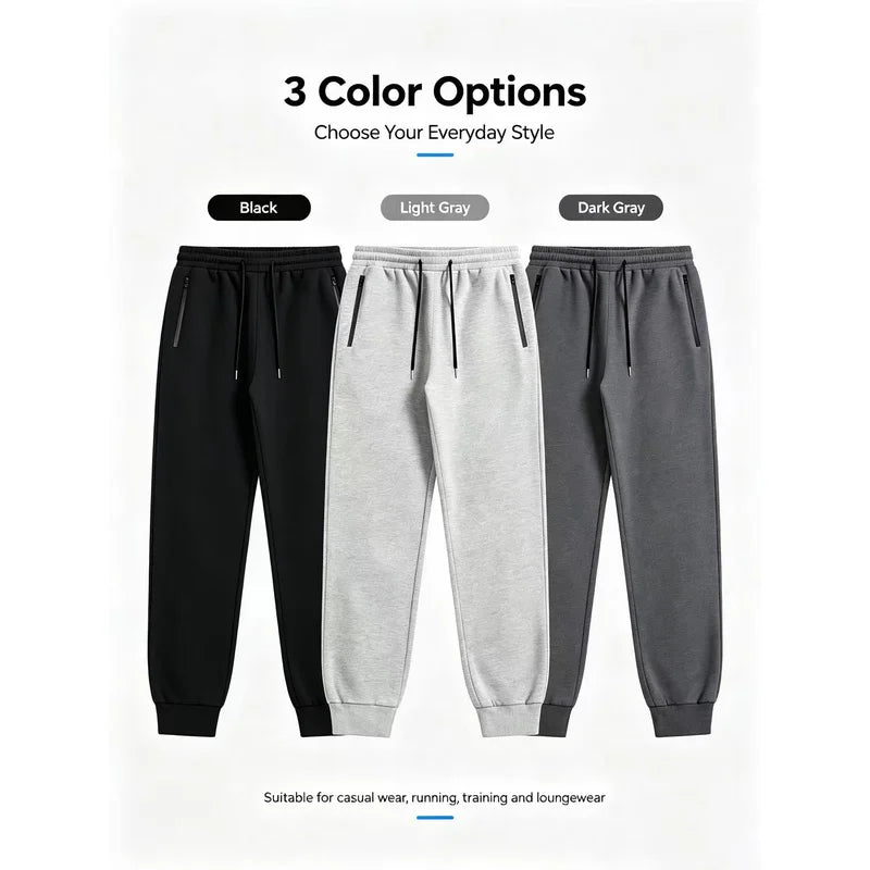 Men's Casual Fashion Sports Pants New Style For Autumn And Winter Elastic And Breathable Leggings Popular For Jogging And Fitnes