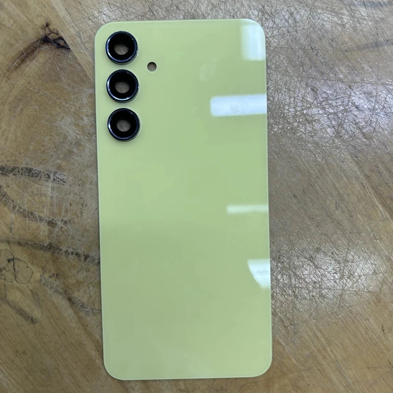 For SAM Galaxy A55 5G A556 Phone Housing Glass Cover Battery Case Back Cover Rear Door Lid Panel Camera Lens